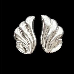 Pineda vintage Taxco Mexico sterling silver earrings